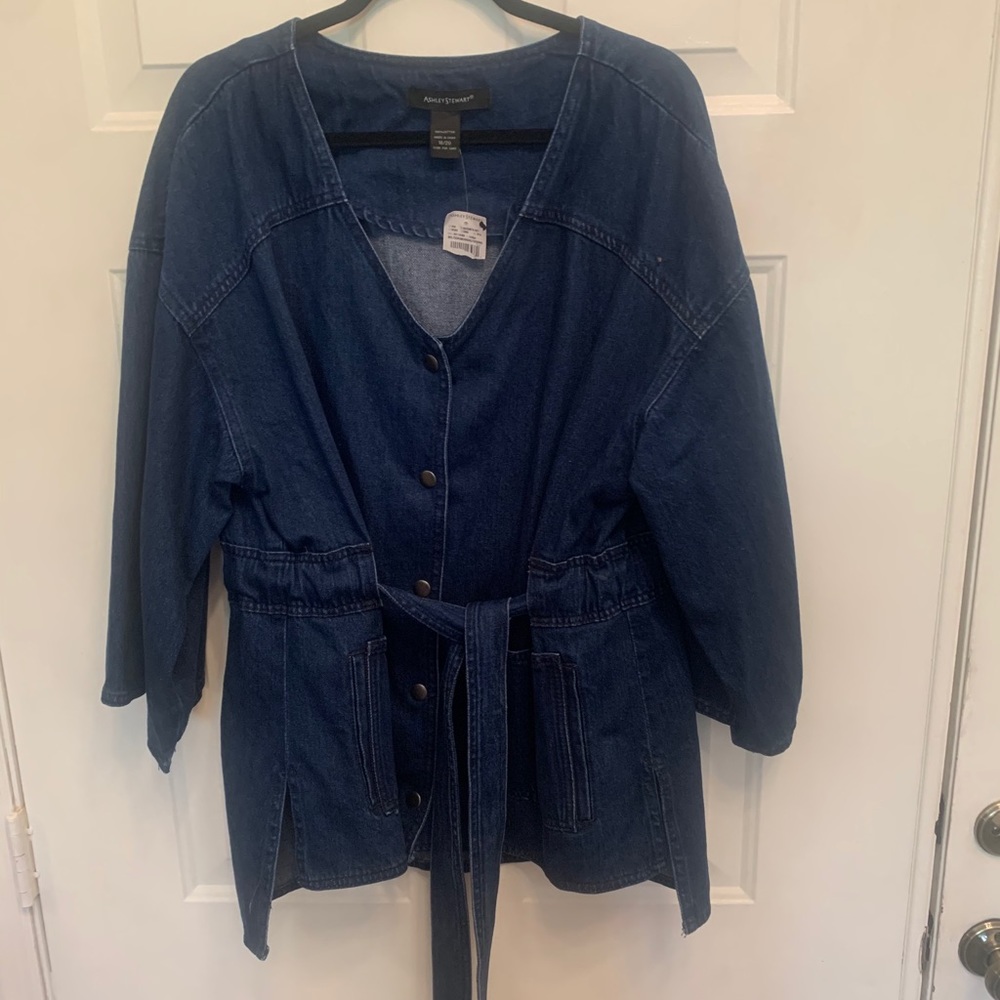 Ashley Stewart Jean jacket